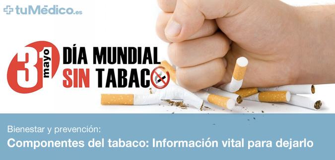 Los componentes del tabaco: Informacin vital para dejarlo