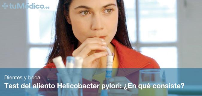 Test del aliento Helicobacter pylori: ¿En qué consiste?