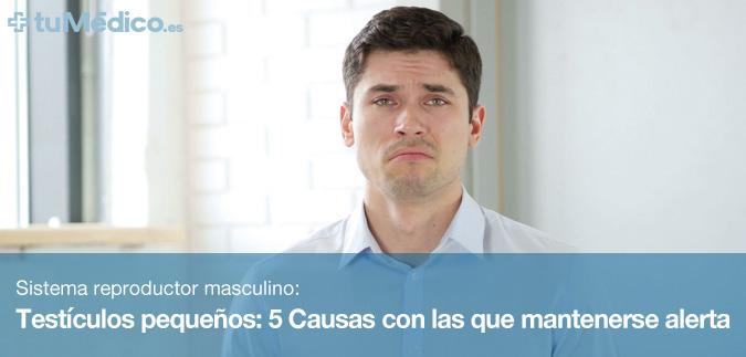 Testculos pequeos: 5 Causas con las que mantenerse alerta