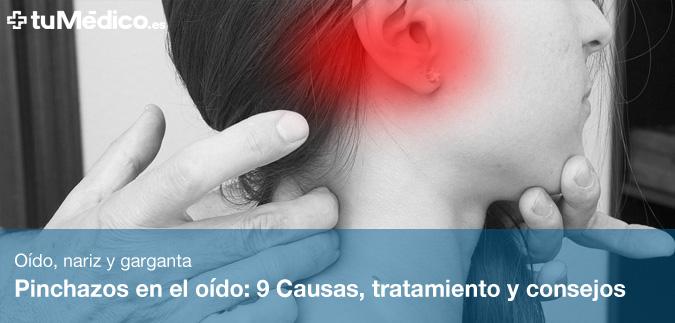 Pinchazos en el odo: 9 Causas, tratamiento y consejos