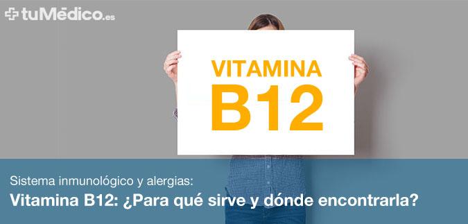 Vitamina B12: ¿Para qué sirve y dónde encontrarla?