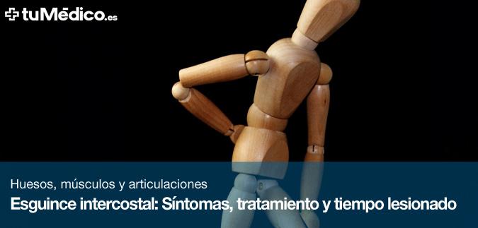 Esguince intercostal: Sntomas, tratamiento y tiempo lesionado